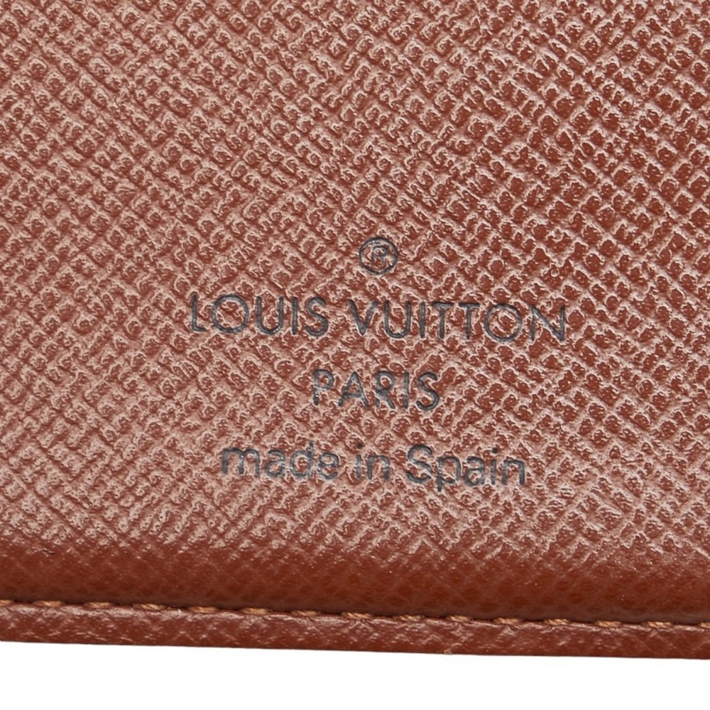 Louis Vuitton Monogram Viennese Bi-fold Wallet M61663 Brown PVC Leather Women... - Picture 9 of 11